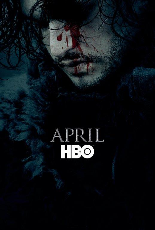 Game Of Thrones’a Jon Snow’lu afiş