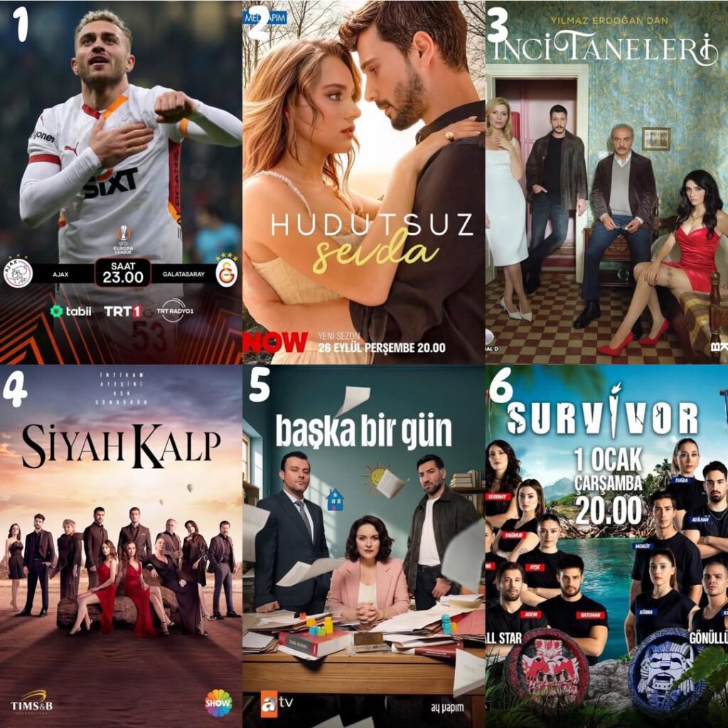 Televizyon Ekranlarında Bu Akşam