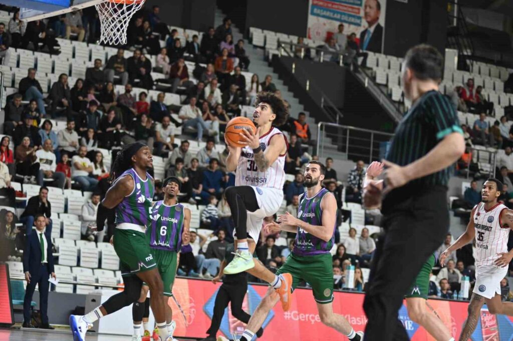 Manisa Basket, FIBA Şampiyonlar Ligi’nde Malaga’ya Mağlup Oldu