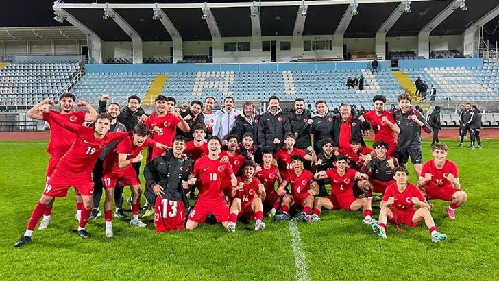 U-18 Milli Futbol Takımı Hırvatistan’da Kazandı