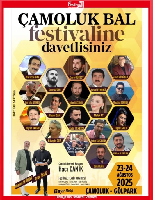 31. Çamoluk Bal Festivali Giresun’da Düzenlenecek
