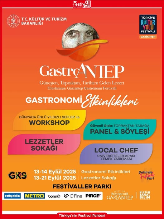 Gaziantep’te Gastronomi Festivaliyle Lezzet Şöleni Başlıyor