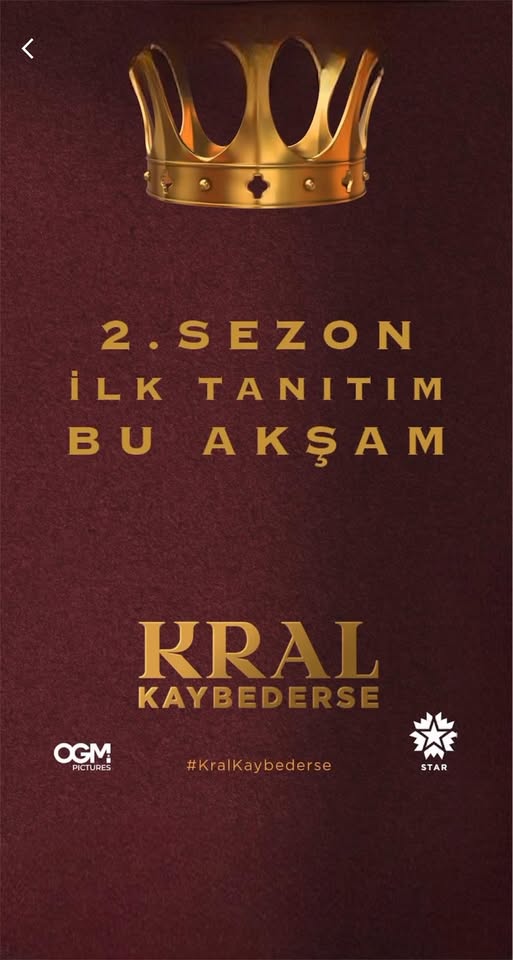 Kral Kaybederse Dizisinin 2. Sezon Fragmanı Yayınlanacak